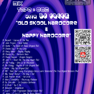 DJ Facez - Kernow Electronic Mix Tape #002 - Old Skool Hardcore & Happy Hardcore mix