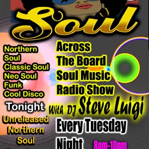 Steve Luigi Soul Show 23rd April 2-24 -Unreleased Northern