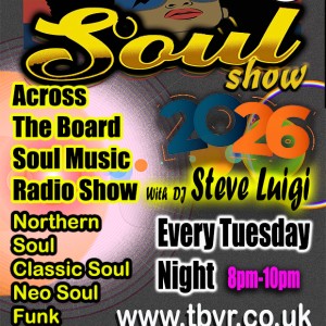 Steve Luigi Soul Show 31st March 2026